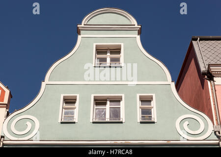 Bâtiment dans Kropeliner Strasse, Rostock, Mecklenburg-Vorpommern, Allemagne Banque D'Images