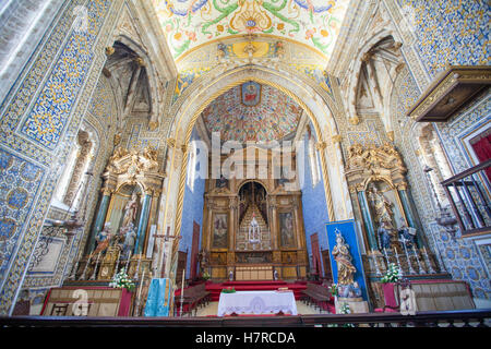 Capela de São Miguel chapelle de l'Université de Coimbra. Coimbra, Portugal, Europe Banque D'Images