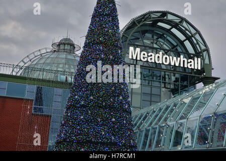 Noël au centre commercial de Meadowhall, Sheffield, South Yorkshire, UK. Banque D'Images