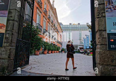 MADRID, ESPAGNE - 03 novembre, 2016 : Musée Thyssen Bornemisza de Madrid, Espagne Banque D'Images