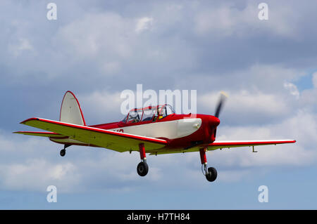 De Havilland Chipmunk, G-ALWB, East Kirkby Air Show, Angleterre, Royaume-Uni, Banque D'Images