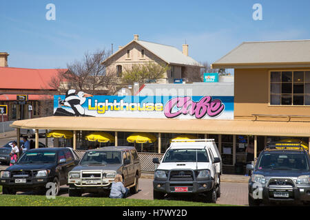 Ville commerciale importante Penneshaw sur Kangaroo Island, Australie du Sud Banque D'Images