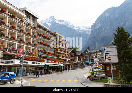 Grindelwald Banque D'Images