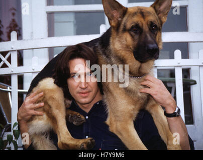 Kommissar Rex, (KOMMISSAR REX) D 1994, TOBIAS MORETTI, Ausdruck : Hund, Schäferhund Banque D'Images