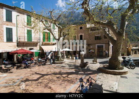 Fornalutx, Majorque, Îles Baléares, Espagne, Europe Banque D'Images