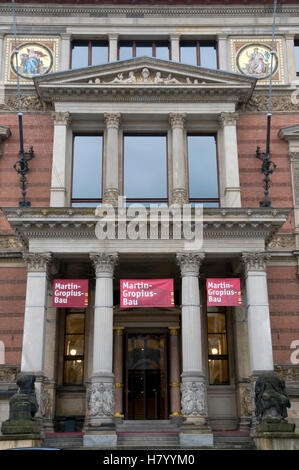 Martin-Gropius-Bau, bâtiment d'exposition, Berlin Banque D'Images