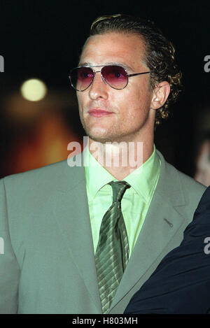 MATTHEW MCCONAUGHEY 'U-571' PREMIERE FESTIVAL DU FILM DE VENISE Venise ITALIE 04 Septembre 2000 Banque D'Images