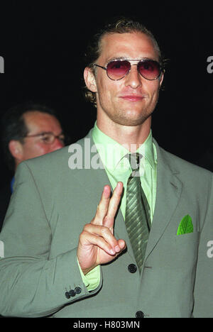 MATTHEW MCCONAUGHEY 'U-571' PREMIERE FILM FILM FESTIVAL Venise ITALIE 04 Septembre 2000 Banque D'Images