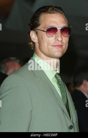 MATTHEW MCCONAUGHEY 'U-571' PREMIERE FESTIVAL DU FILM DE VENISE Venise ITALIE 04 Septembre 2000 Banque D'Images