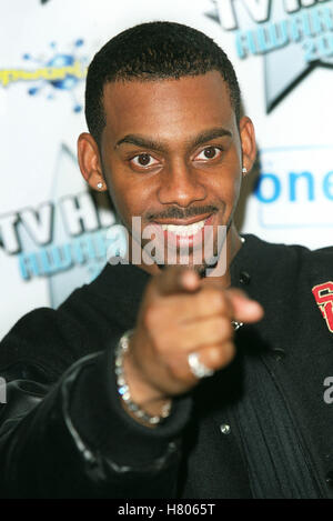 RICHARD BLACKWOOD PLAT HITS AWARDS WEMBLEY ARENA Londres Angleterre 29 octobre 2000 Banque D'Images