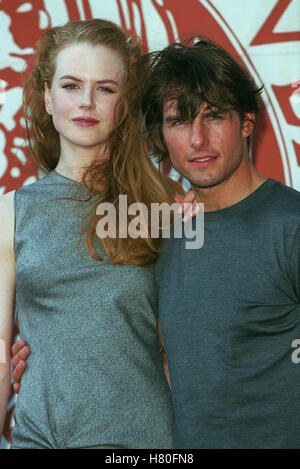 NICOLE KIDMAN et TOM CRUISE Eyes Wide Shut PHOTOCALL 56ème FESTIVAL INTERNATIONAL DU FILM DE VENISE 01 Septembre 1999 Banque D'Images