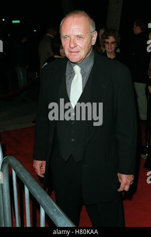 SIR ANTHONY HOPKINS LOS ANGELES USA 17 décembre 1999 Banque D'Images