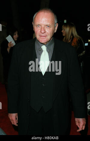 SIR ANTHONY HOPKINS LOS ANGELES USA 17 décembre 1999 Banque D'Images