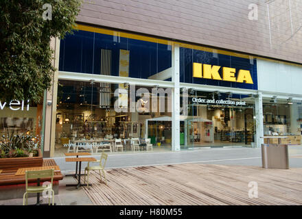 Point de collecte et d'ordre Ikea store dans Westfield Stratford, East London, UK Banque D'Images