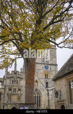 Beau village pittoresque de Burford Cotswolds en Angleterre, Banque D'Images