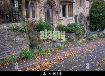 Beau village pittoresque de Burford Cotswolds en Angleterre, Banque D'Images