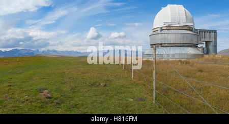 Observatoire astronomique de Tien Shan, Ile-Alatau Parc National, Assy Plateau, Almaty, Kazakhstan, en Asie centrale Banque D'Images