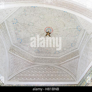 Le riche décor de ganch sculpté dans Virgil Prix du Musée national du Bardo, Tunis Banque D'Images
