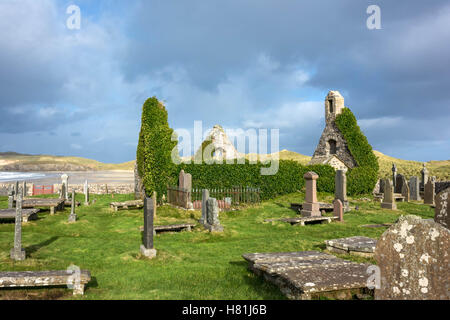 Balnakeil cimetière, durness, Sutherland, Scotland, united kingdom Banque D'Images