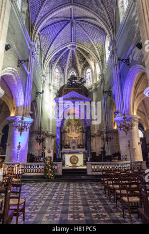 Eglise Notre Dame du bon port - Les Sables d'Olonne Banque D'Images