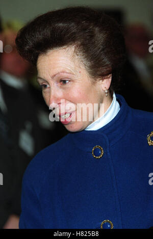 La PRINCESSE ANNE 18 Janvier 2000 Banque D'Images