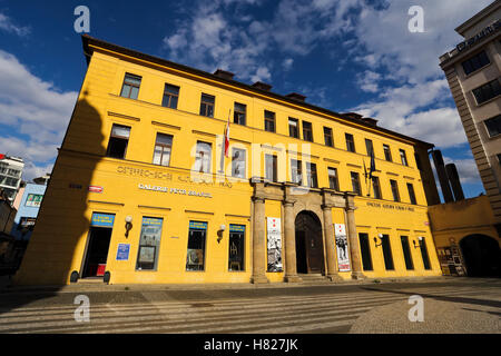 Forum culturel autrichien au bâtiment de la place Jungmannovo namesti à Prague, République Tchèque Banque D'Images