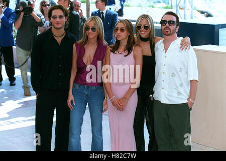 CAST D'HONNÊTE CANNES FRANCE 15 Mai 2000 Banque D'Images