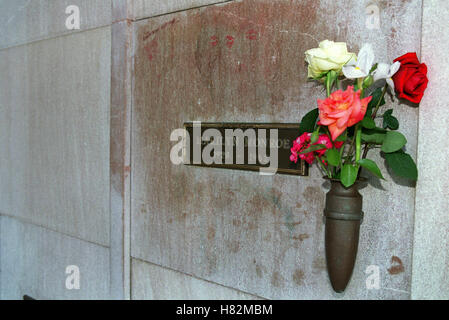 MARILYN MONROE TOMBE WESTWOOD MEMORIAL PARK LA WESTWOOD LA USA 12 mai 2001 Banque D'Images