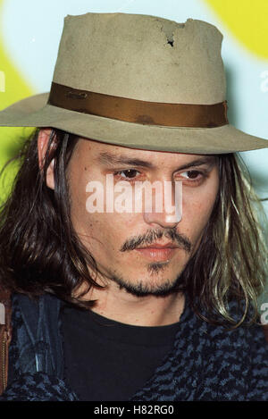 JOHNNY DEPP 'From Hell' PHOTOCALL FESTIVAL DU FILM DE VENISE 2001 Italie 07 septembre 2001 Banque D'Images