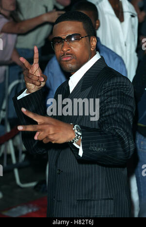 CHRIS TUCKER 'Rush Hour 2' PREMIÈRE MONDIALE WESTWOOD LOS ANGELES USA 26 Juillet 2001 Banque D'Images