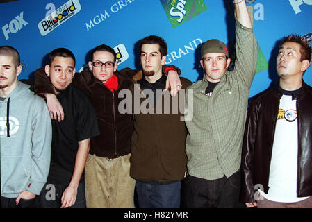 LINKIN PARK BILLBOARD MUSIC AWARDS DE LAS VEGAS Etats-unis 04 Décembre 2001 Banque D'Images