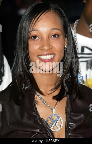 LISA MAFFIA MOBO Awards LONDON ARENA Londres Angleterre 01 octobre 2002 Banque D'Images