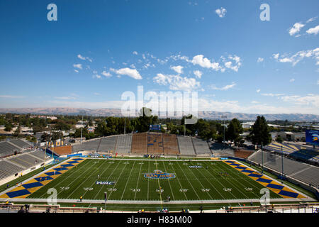 Le 24 septembre, 2011 ; San Jose, CA, USA ; vue générale de spartan stadium avant le match entre les san jose state spartans et le New Mexico State aggies. Banque D'Images