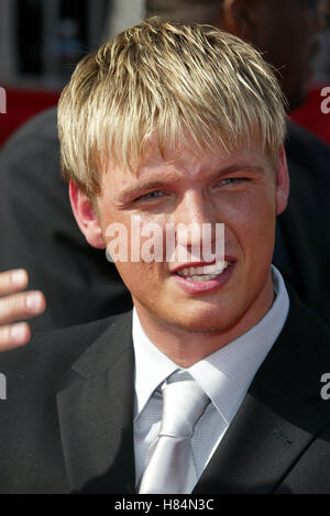 NICK CARTER 10ÈME ESPY awards arrivants KODAK THEATRE HOLLYWOOD LOS ANGELES USA 10 Juillet 2002 Banque D'Images