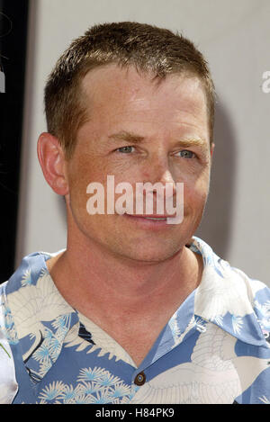 MICHAEL J. FOX Stuart Little 2 PREMIERE FILM WESTWOOD LOS ANGELES USA 14 Juillet 2002 Banque D'Images