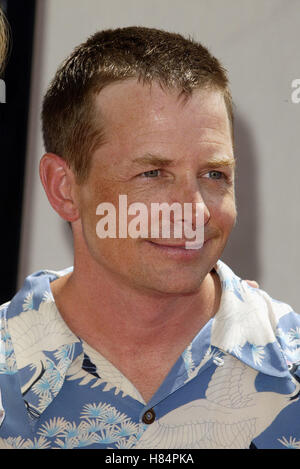 MICHAEL J. FOX Stuart Little 2 PREMIERE FILM WESTWOOD LOS ANGELES USA 14 Juillet 2002 Banque D'Images