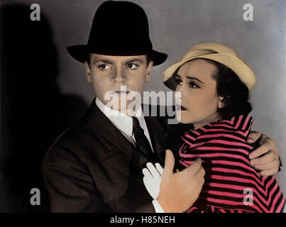 Der FBI-Agent, (G-MEN) USA 1935 s/w, Regie : William Keighley, James Cagney, MARGARET LINDSAY Banque D'Images