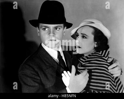 Der FBI-Agent, (G-MEN) USA 1935 s/w, Regie : William Keighley, James Cagney, MARGARET LINDSAY Banque D'Images