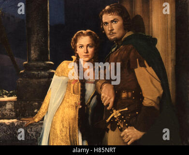 Robin Hood - König der Vagabunden, (Les aventures de Robin des Bois) USA 1938, Regie : Michael Curtiz, OLIVIA DE HAVILLAND, Errol Flynn Banque D'Images