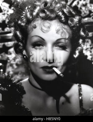 Der Große Bluff, (DESTRY Rides Again) USA 1939, Regie : George Marshall, Marlene Dietrich, Ausdruck : Zigarette Banque D'Images