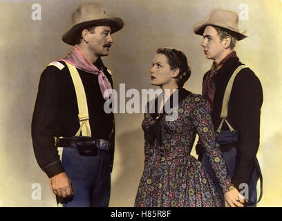 Rio Grande (RIO GRANDE), USA 1950, Regie : John Ford, JOHN WAYNE, Maureen O'HARA, CLAUDE JARMAN Jr. Banque D'Images