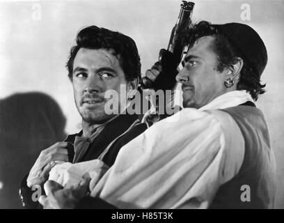 Im Schatten des Korsen (mer, 1953) GO DEVILS, Regie : Raoul Walsh, Rock Hudson Banque D'Images