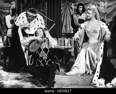 Der Hofnarr, (LE FOU) USA 1956, Regie : Norman Panama, Melvin Frank, Danny Kaye, Angela Lansbury, Ausdruck : König Banque D'Images