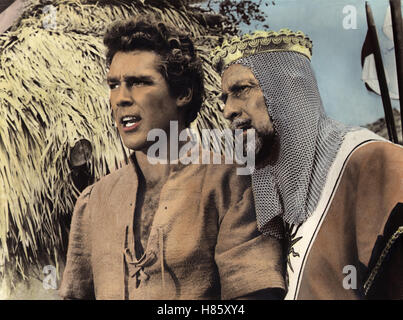 Von der Herrscher, Cornwall (JACK THE GIANT KILLER) USA 1962, Regie : Nathan Juran, KERWIN MATHEWS, DAYTON LUMMIS, Ausdruck : Krone Banque D'Images