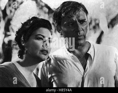 Die Nacht des Leguan, (LA NUIT DE L'iguane) USA 1963 s/w, Regie : John Huston, AVA GARDNER, RICHARD BURTON Banque D'Images