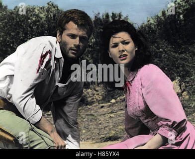 Um die Gnade winseln, (L'TRAMPLERS) C-USA 1965, Regie : Albert Band, FRANCO NERO, EMMA VANNONI Banque D'Images