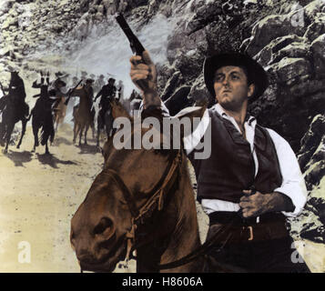 Keinen 100 für Ongri Kopf, (MASSACRO AL GRANDE CANYON) IL 1965, Regie : Stanley Corbett, JAMES MITCHUM, Ausdruck : Reiter, professionnel modèle, Pulverdampf Banque D'Images