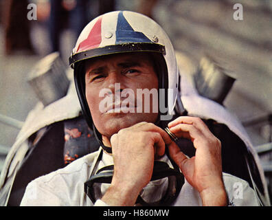 Grand Prix, (GRAND PRIX) USA 1966, Regie : John Frankenheimer, JAMES GARNER, Ausdruck : Barre, Rennfahrer Banque D'Images