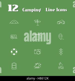 Les icônes de la ligne pour le Web et mobile. Design minimaliste. La version légère. Vector illustration Illustration de Vecteur