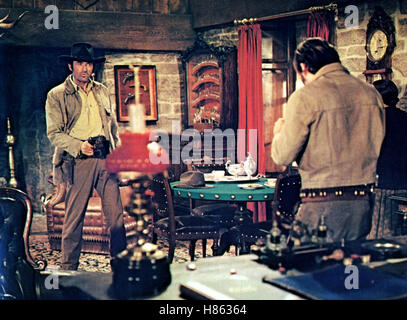 Shoot Out - Abrechnung dans Gun Hill, (SHOOT OUT) USA 1970, Regie : Henry Hathaway, Gregory Peck, JAMES GREGORY, clé : Western, abattage, Banque D'Images